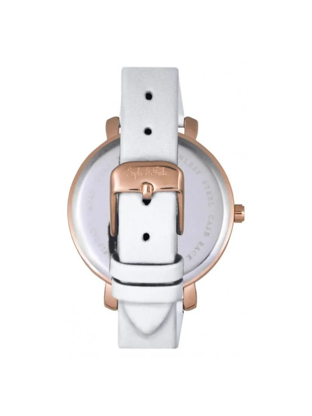 NWT Sophie And Freda Key West Rose Gold Dial Ladies Watch